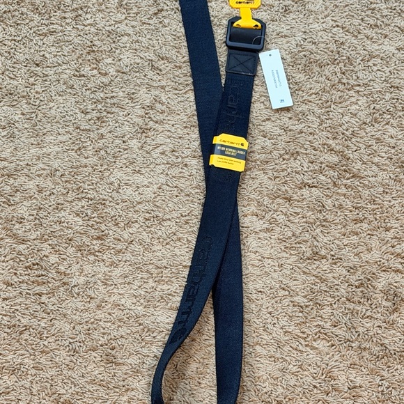 Carhartt Other - Carhartt Ladder Lock Belt Men’s L Black Nylon Webbing Low Profile Buckle 36-38"